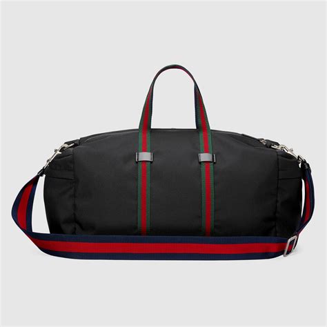 gucci technical canvas duffle|Gucci Duffle Bags for Men .